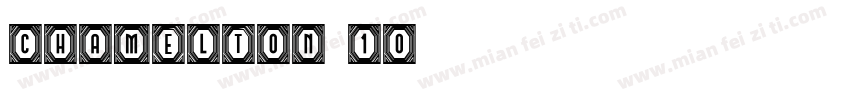 Chamelton 10字体转换